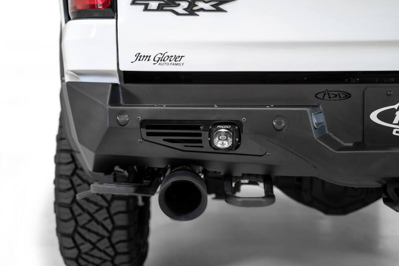 Ram 1500 TRX Bumper - Rear - Addictive Desert Designs - Bomber - Hammer Black - `21-`27